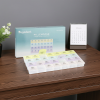 Pillendose 7 Tage 4 Fächer