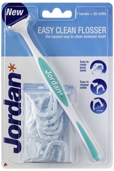 Jordan Easy Clean Flosser & 20 Refills