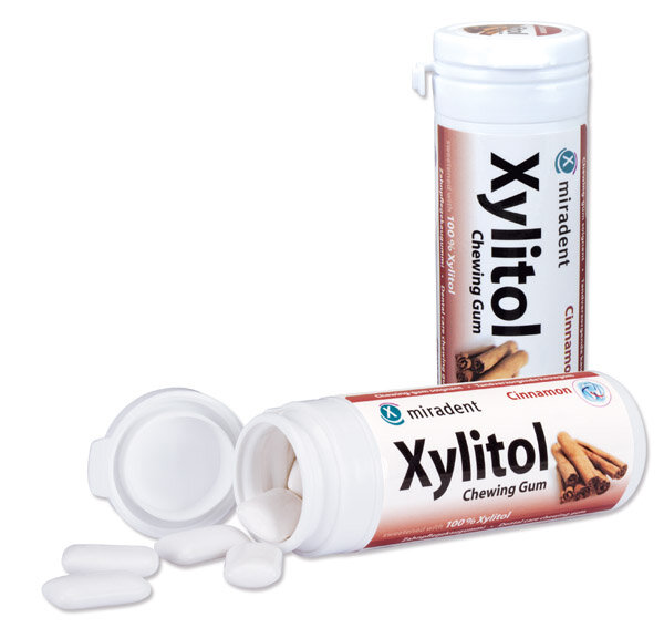 Miradent Xylitol Zahnpflegekaugummi Zimt