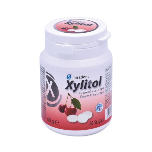 Miradent Xylitol Drops Kirsche
