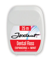 Isodent Zahnseide Expanding und Minze 25 m