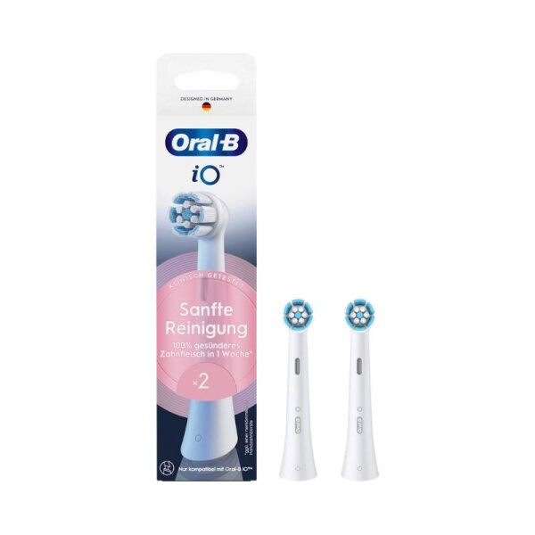 Oral-B Aufsteckbürsten iO Sanfte Reinigung 2er