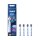 Oral-B Pro Aufsteckbürsten 3D White 4er Weiß