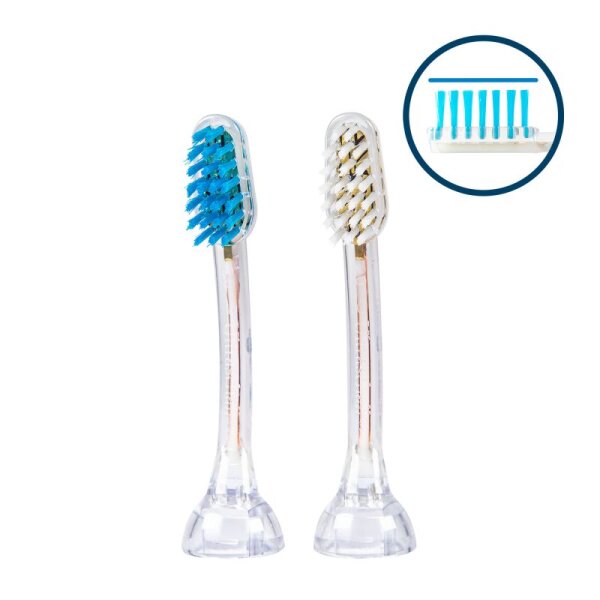 emmi-dent Aufsteckbürsten E2 Metallic & Go