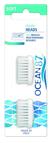 Ocean87 2er Ersatzköpfe Soft