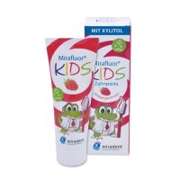 Mirafluor Kids Fruchtige Fluorid-Zahncreme