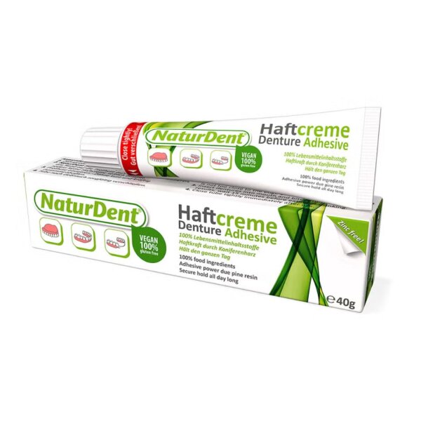 NaturDent Haftcreme für Zahnprothesen