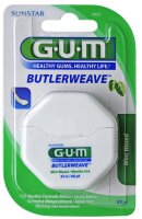 GUM Zahnseide Butlerweave Webseide, gewachst, 55 m