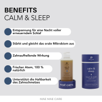 Mae Mae Care Mundziehöl, Calm & Sleep