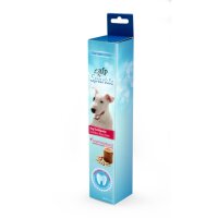 Hunde-Zahnpasta mit Erdnussbuttergeschmack