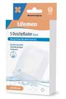 Duschpflaster XXL transparent 5 Stück
