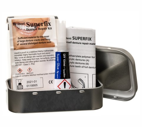 Dr. Denti Superfix Prothesen Reparatur Kit
