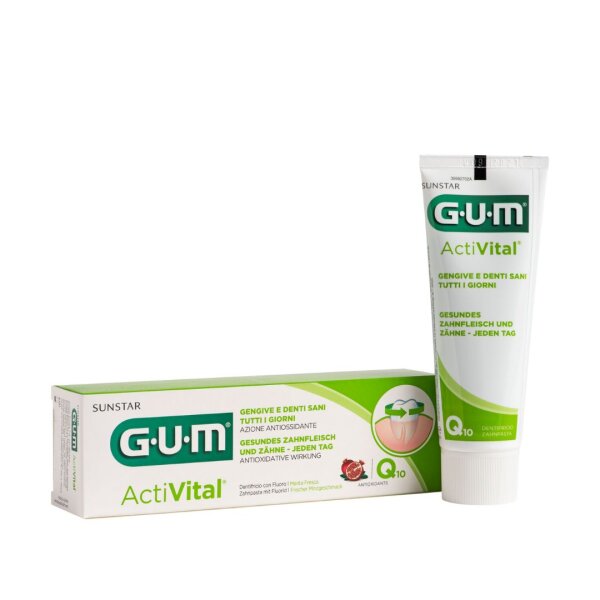 GUM ActiVital Zahnpasta, 75 ml