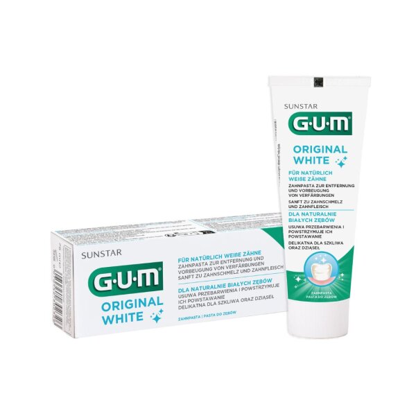 GUM Original White, Zahnpasta, 75 ml