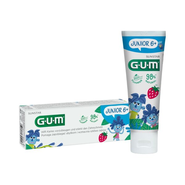 GUM Junior Zahngel, ab 6 Jahren, 50 ml