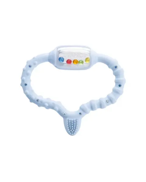 Baby Beißring blau