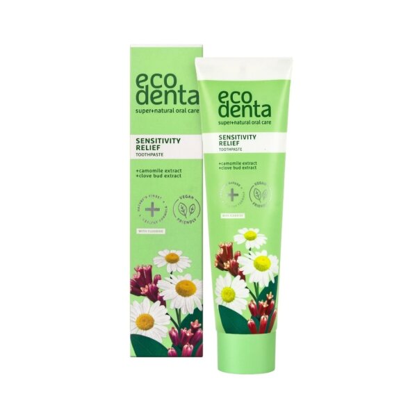Ecodenta Sensitivity Zahnpasta Relief – Schmerzlinderung & Schutz