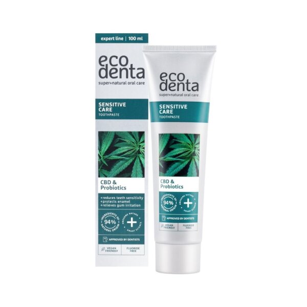 Ecodenta Organic Hanf Zahnpasta – Multifunktional & Vitalisierend
