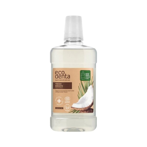 Ecodenta Organic Mundspülung Kokos & Minze – Alkoholfrei