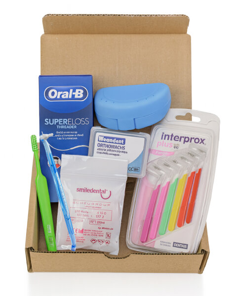 Zahnspangen-Pflege Starter-Kit - Ortho-Bundle