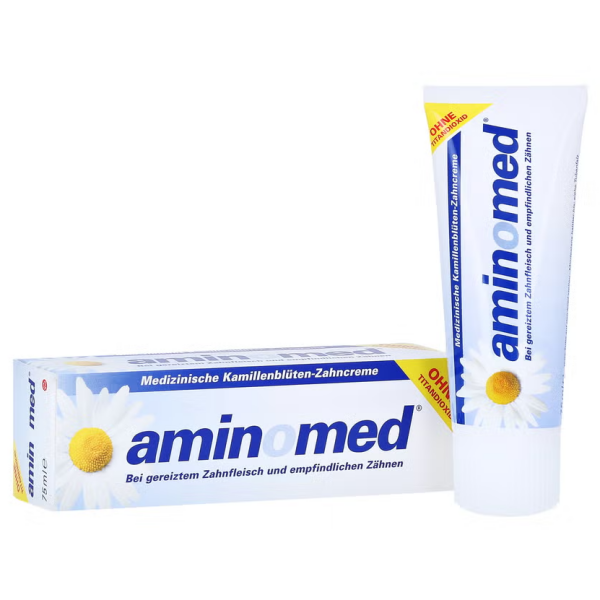 Aminomed Medizinische Kamillenblüten-Zahncreme
