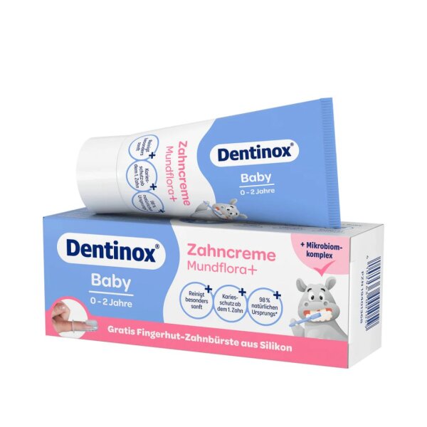 Dentinox Zahncreme Mundflora+ Baby 0-2 Jahre