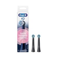Oral-B iO Aufsteckbürsten Sanfte Reinigung 2er Schwarz