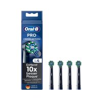 Oral-B Pro Aufsteckbürsten Cross Action 4er Schwarz