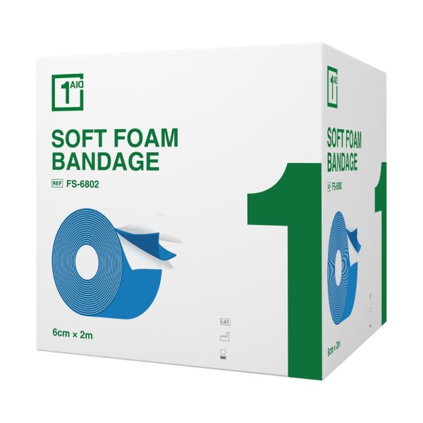 Selbsthaftendes Pflaster Verband Schaumstoff