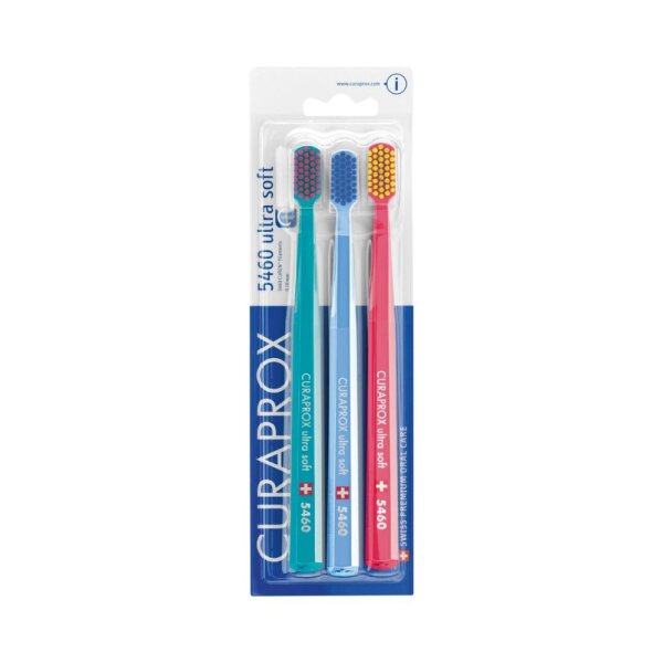 Curaprox Zahnbürste CS 5460 Ultraweich 3er Set
