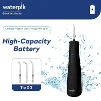 Waterpik Waterflosser Cordless Plus Munddusche WF-26 Schwarz
