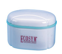 Prothesenbox Ecosym oval mit Sieb 3tlg